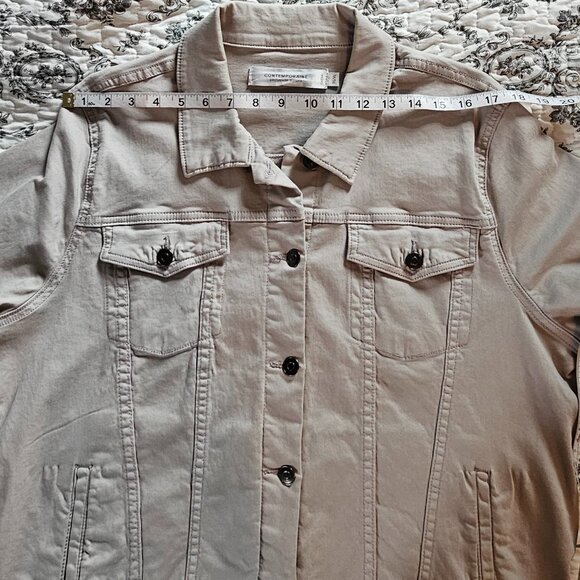 Contemporaine (Simons), light grey jacket, size XL - Picture 4 of 5